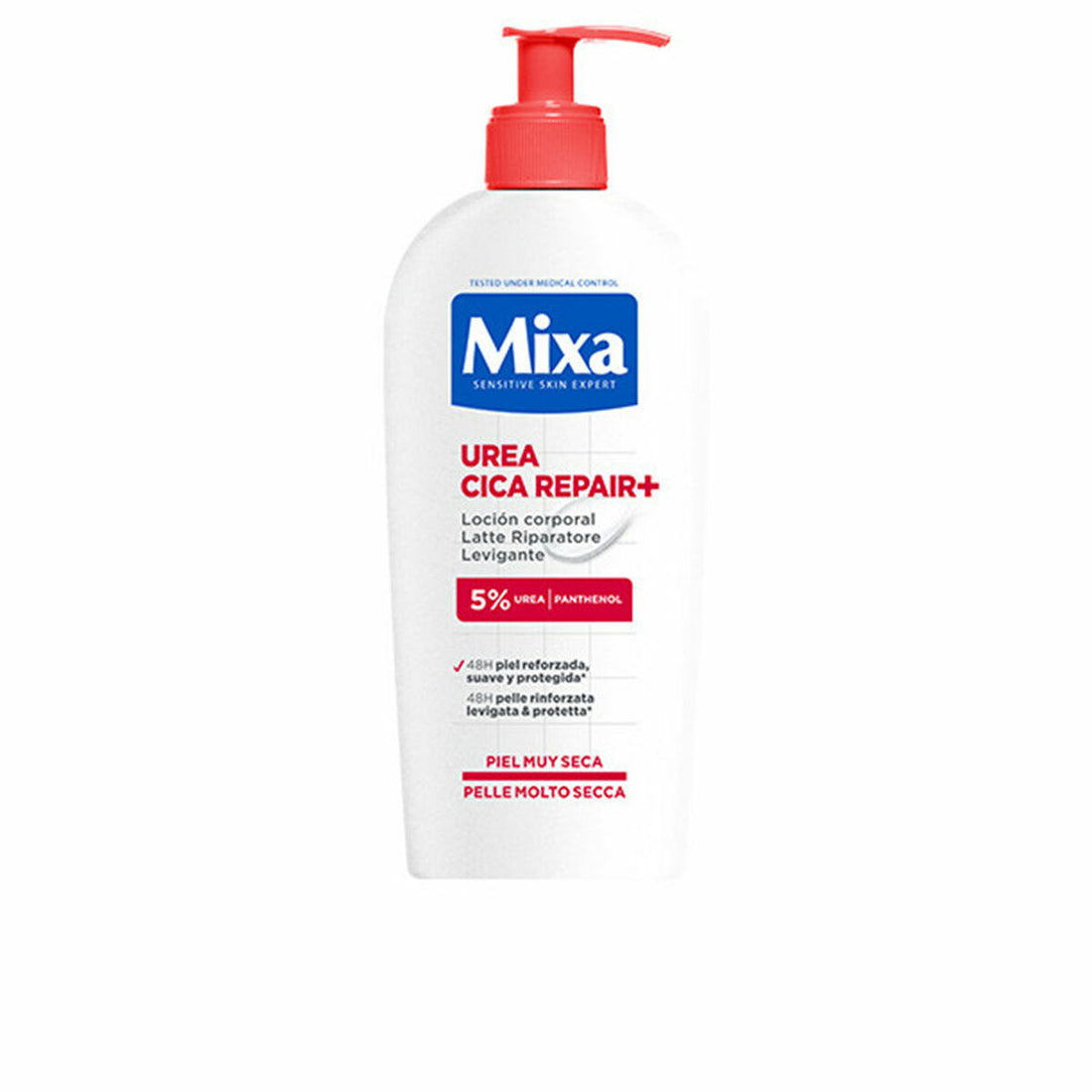 Körperlotion Mixa UREA CICA REPAIR+ 250 ml Repair-Komplex