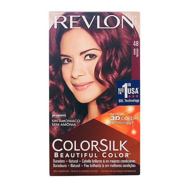 Amoniakfreie Färbung Colorsilk Revlon Borgonha
