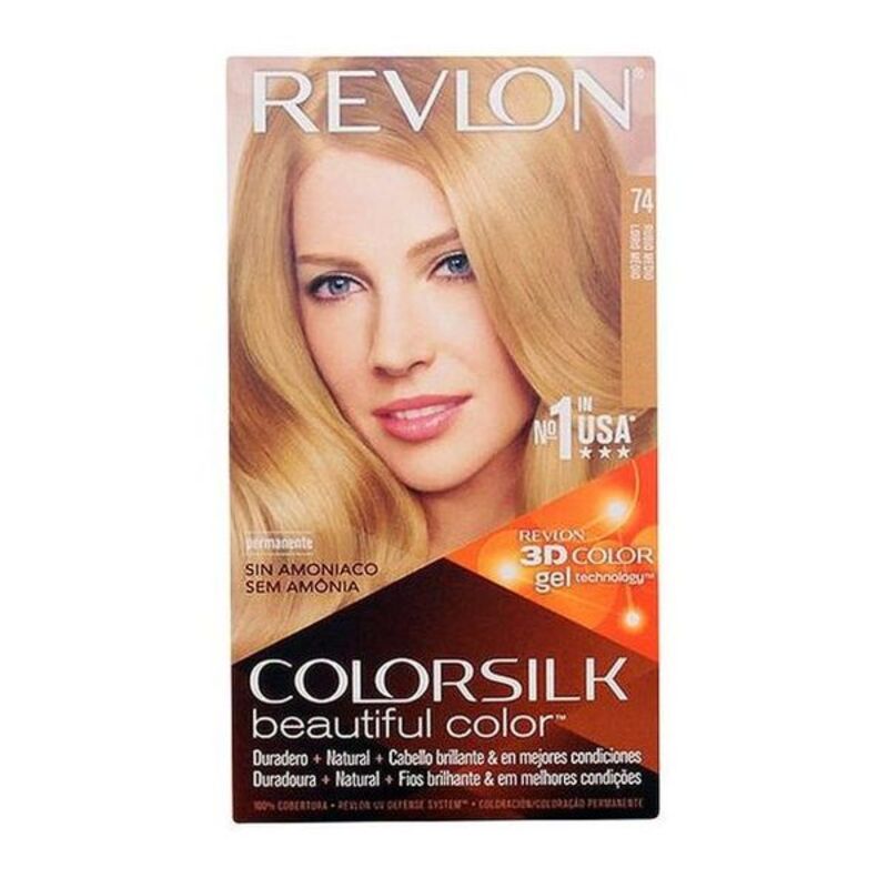 Amoniakfreie Färbung Colorsilk Revlon Blond