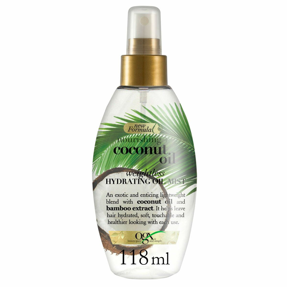Haarnebel OGX Feuchtigkeitsspendend Kokosnuss-Öl (118 ml)
