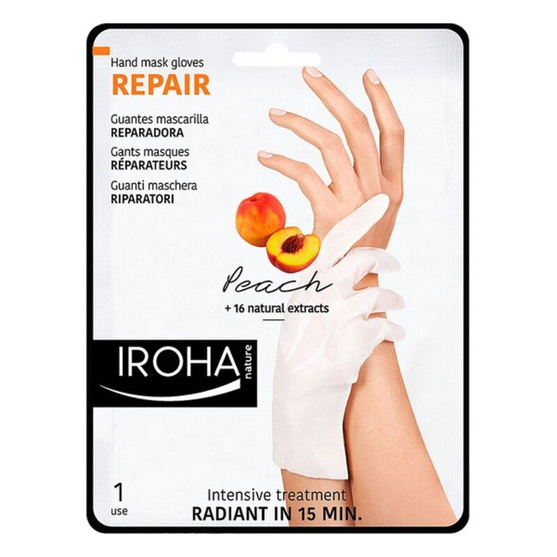 Handschuhe für Handpflege Iroha Pfirsich