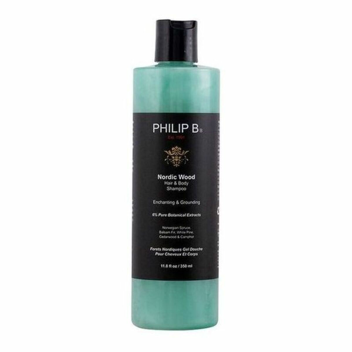 Gel &amp; Shampoo 2 in 1 Nordic Wood Philip B (350 ml)