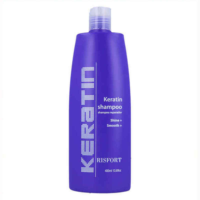 Glättendes Shampoo Keratin Risfort (400 ml) (400 ml)