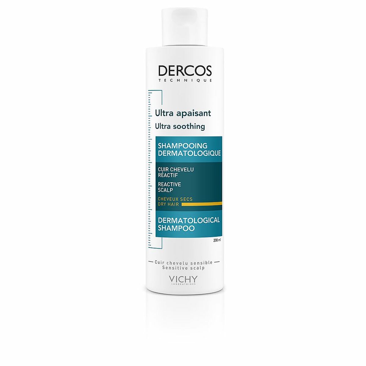 Shampoo Vichy Dercos Trockenes Haar Beruhigend (200 ml)